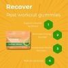Post Workout Recover Gummies Orange Ginger 12 Pack