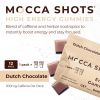Mocca Shots Energy Gummies Dutch Chocolate 12 Pack