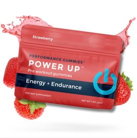 Pre Workout Performance Gummy Strawberry 12 pack