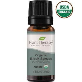 Plant Therapy Organic Black Spruce Essential Oil 10ml
