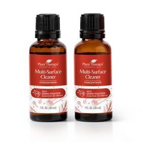 Plant Therapy Germ Fighter Multi-Surface Cleaner Concentrate 2-pack