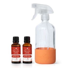 Plant Therapy Germ Fighter 2 pack with Glass Spray Bottle