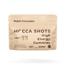High Energy Gummies - Mocca Shots, Dark Chocolate