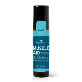 Plant Therapy Muscle Aid Essential Oil Blend Roll On