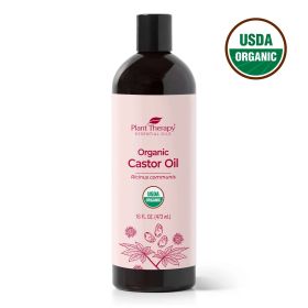 Plant Therapy Organic Castor Carrier Oil 16oz