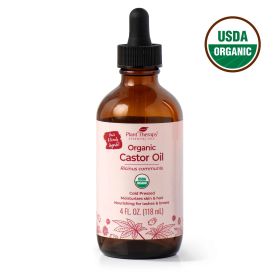 Plant Therapy Organic Castor Carrier Oil 4 oz