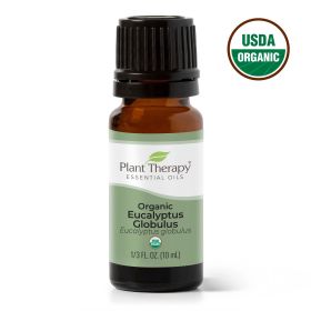 Plant Therapy Organic Eucalyptus Globulus Essential Oil 10ml