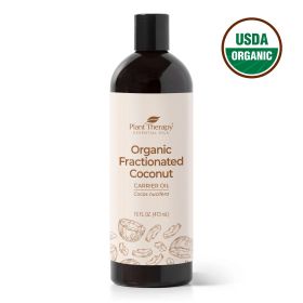 Plant Therapy Organic Fractionated Coconut Carrier Oil 16oz