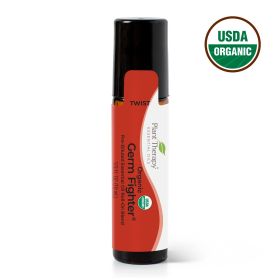Plant Therapy Organic Germ Fighter Essential Oil Blend Roll On