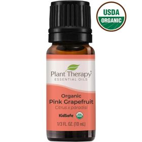 Plant Therapy Organic Pink Grapefruit Essential Oil 10ml