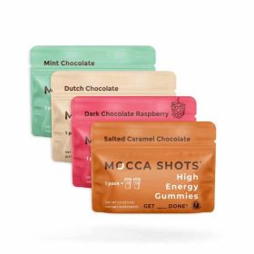 Mocca Shots Energy Gummies Variety 12 Pack